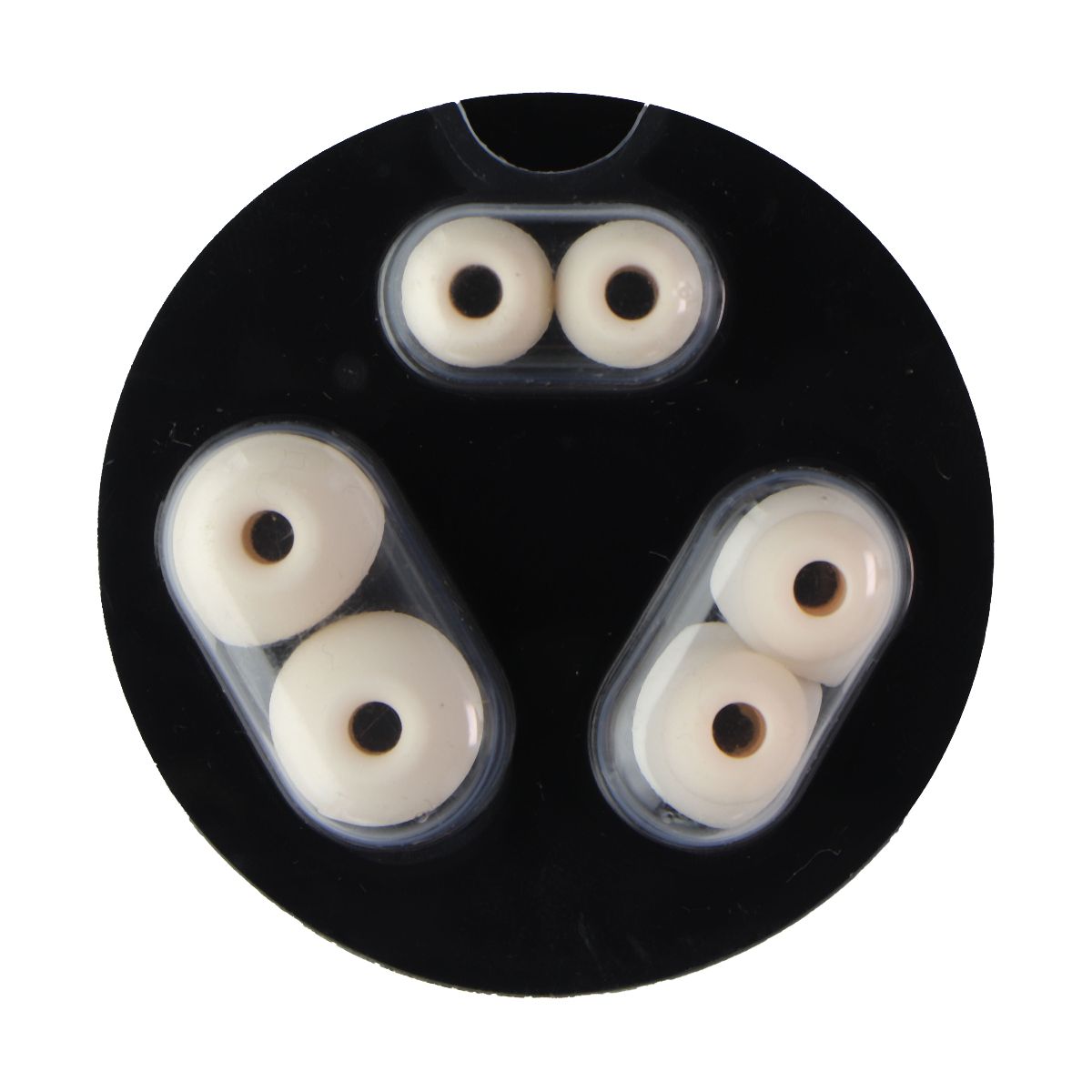 Replacement Silicone Ear-Gels for PowerBeats 2 - (6 Pack) - Ivory Portable Audio & Headphones - Replacement Parts & Tools Unbranded - Simple Cell Bulk Wholesale Pricing - USA Seller