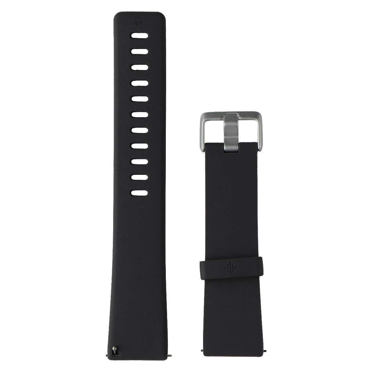Replacement Wrist Band for Fitbit Versa (LARGE) - Gray / Silver Clasp Smart Watch Accessories - Watch Bands Unbranded - Simple Cell Bulk Wholesale Pricing - USA Seller