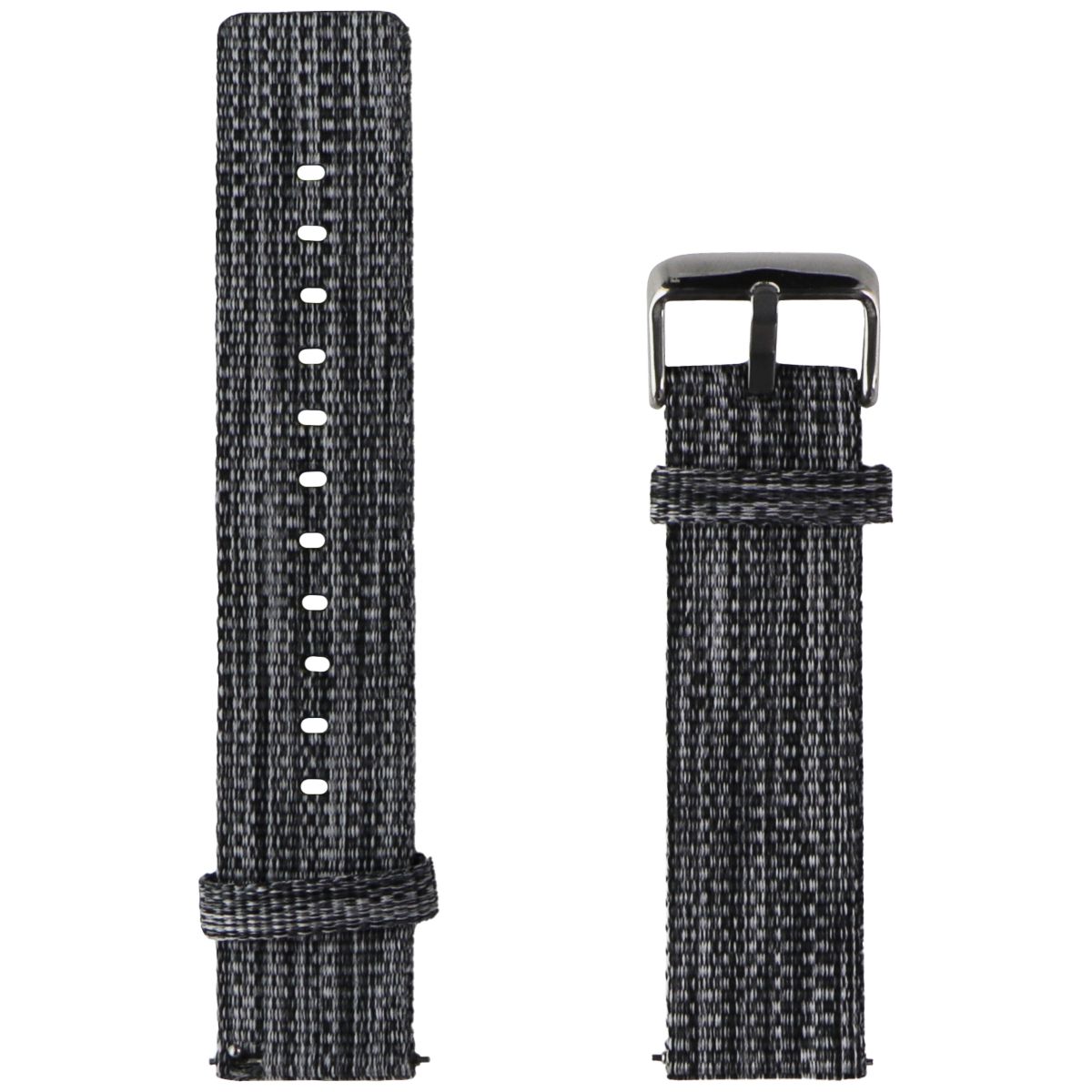 Replacement Band for Fitbit Versa - Charcoal Woven (Large Strap Only) Smart Watch Accessories - Watch Bands Unbranded - Simple Cell Bulk Wholesale Pricing - USA Seller