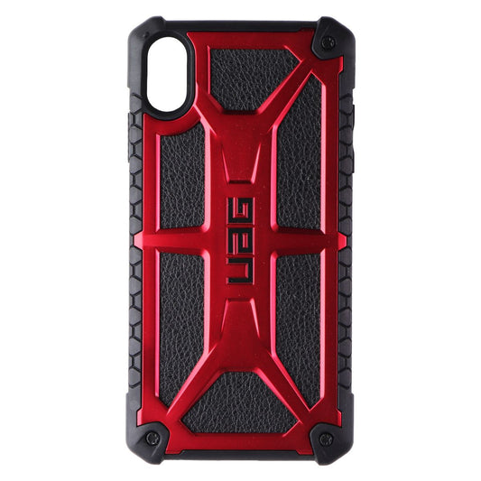 UAG Monarch Series Protective Case Cover for iPhone Xs Max - Crimson Black/Red Cell Phone - Cases, Covers & Skins Urban Armor Gear - Simple Cell Bulk Wholesale Pricing - USA Seller