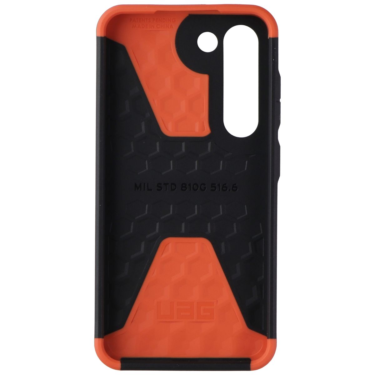 Urban Armor Gear Civilian Series Case for Samsung Galaxy S23 5G - Black/Orange Cell Phone - Cases, Covers & Skins Urban Armor Gear - Simple Cell Bulk Wholesale Pricing - USA Seller