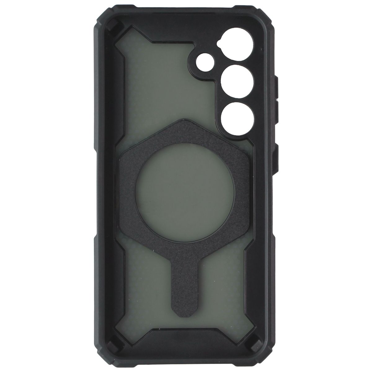 UAG Plasma XTE Series Case w/ Kickstand for Samsung Galaxy S24 - Black/Orange Cell Phone - Cases, Covers & Skins Urban Armor Gear - Simple Cell Bulk Wholesale Pricing - USA Seller