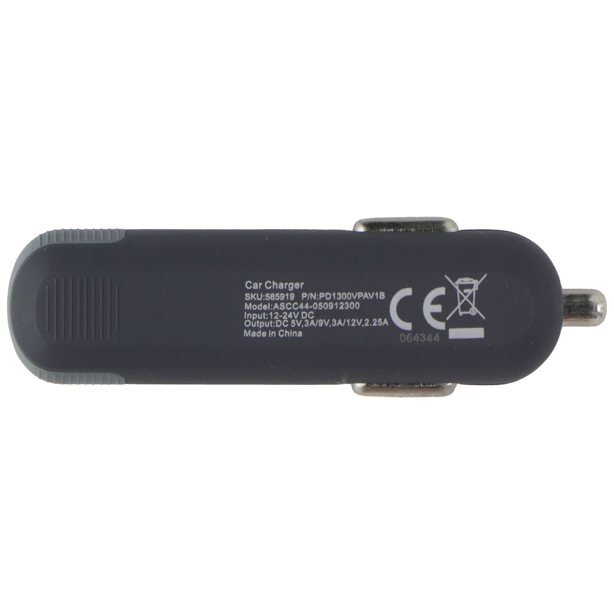 Ventev (27W/3A) Dashport pd1300 Car Charger Single USB-C Port - Gray Cell Phone - Chargers & Cradles Ventev - Simple Cell Bulk Wholesale Pricing - USA Seller