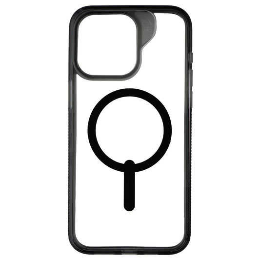 ZAGG Santa Cruz Snap Case for MagSafe for Apple iPhone 15 Pro Max - Clear/Black Cell Phone - Cases, Covers & Skins Zagg - Simple Cell Bulk Wholesale Pricing - USA Seller