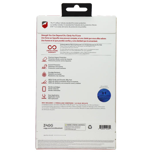 ZAGG Invisible Shield (Glass) Screen Protector for Motorola One Hyper Cell Phone - Screen Protectors Zagg - Simple Cell Bulk Wholesale Pricing - USA Seller