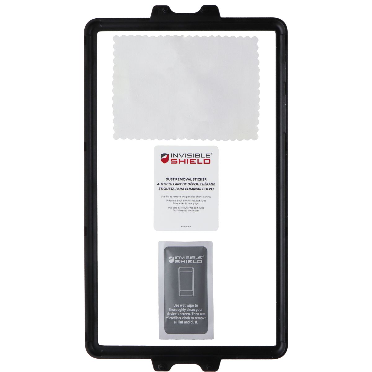 ZAGG (Glass Elite VisionGuard) Screen Protector for Galaxy Tab A7 Lite iPad/Tablet Accessories - Screen Protectors Zagg - Simple Cell Bulk Wholesale Pricing - USA Seller