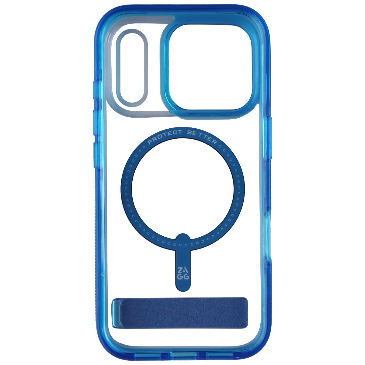 ZAGG Santa Cruz Snap Case with Kickstand for MagSafe for iPhone 17 Pro - Blue Cell Phone - Cases, Covers & Skins Zagg - Simple Cell Bulk Wholesale Pricing - USA Seller