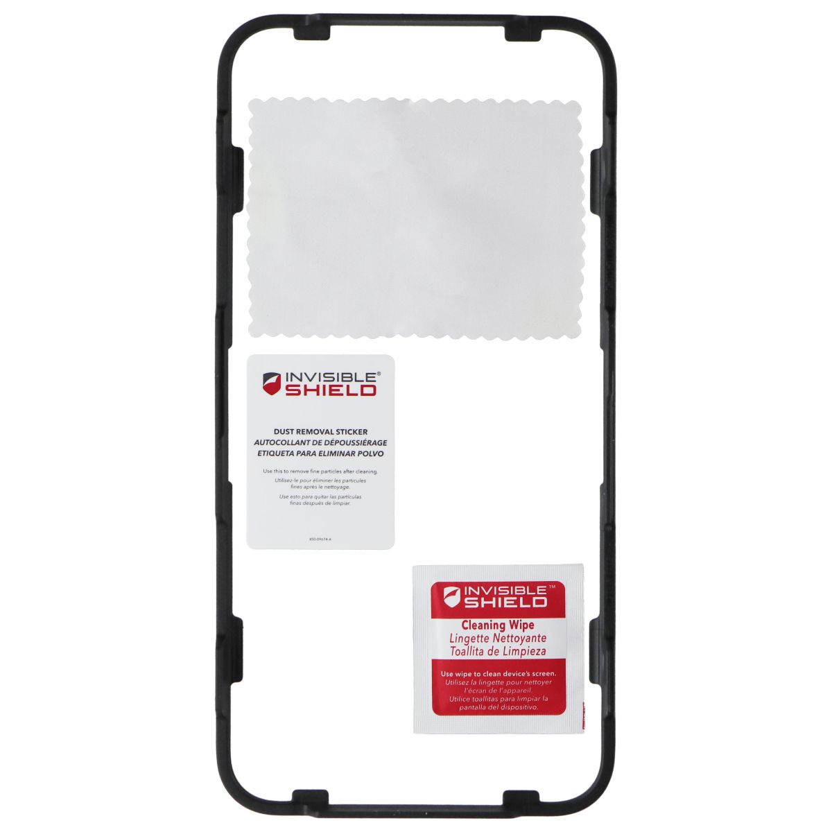 ZAGG (Glass Elite VisionGuard+) Screen Protector for Google Pixel 5 - Clear Cell Phone - Screen Protectors Zagg - Simple Cell Bulk Wholesale Pricing - USA Seller