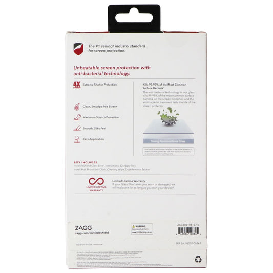 ZAGG InvisibleShield (Glass Elite+) for Samsung Galaxy A71 5G UW - Clear Cell Phone - Screen Protectors Zagg - Simple Cell Bulk Wholesale Pricing - USA Seller