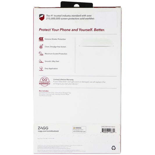 ZAGG Invisible Shield (Glass Elite+) for Samsung Galaxy A21 - Clear Cell Phone - Screen Protectors Zagg - Simple Cell Bulk Wholesale Pricing - USA Seller