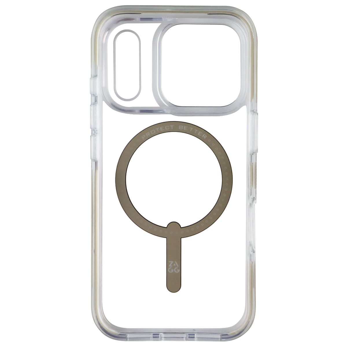 ZAGG Santa Cruz Snap Series Case for Apple iPhone 17 Pro - Titanium Cell Phone - Cases, Covers & Skins Zagg - Simple Cell Bulk Wholesale Pricing - USA Seller