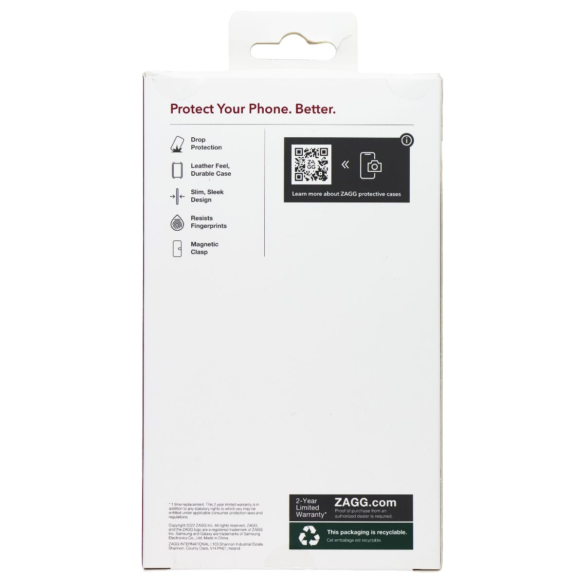 ZAGG Folio Case for Samsung Galaxy A13 - Black Cell Phone - Cases, Covers & Skins Zagg - Simple Cell Bulk Wholesale Pricing - USA Seller