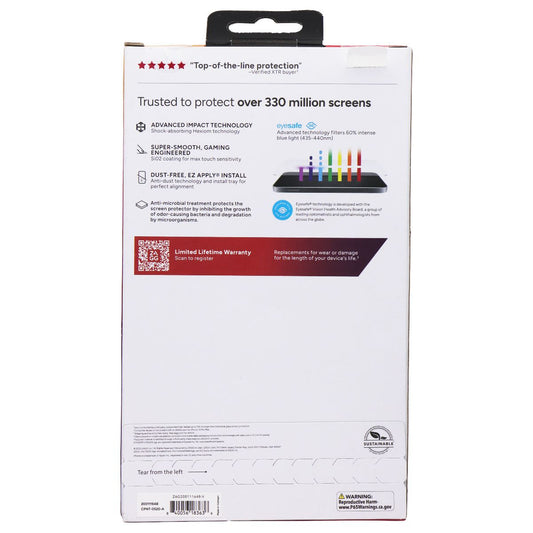 ZAGG Invisible Shield XTR3 Protect Screen Protector for Apple iPhone 15 Pro Max Cell Phone - Screen Protectors Zagg - Simple Cell Bulk Wholesale Pricing - USA Seller