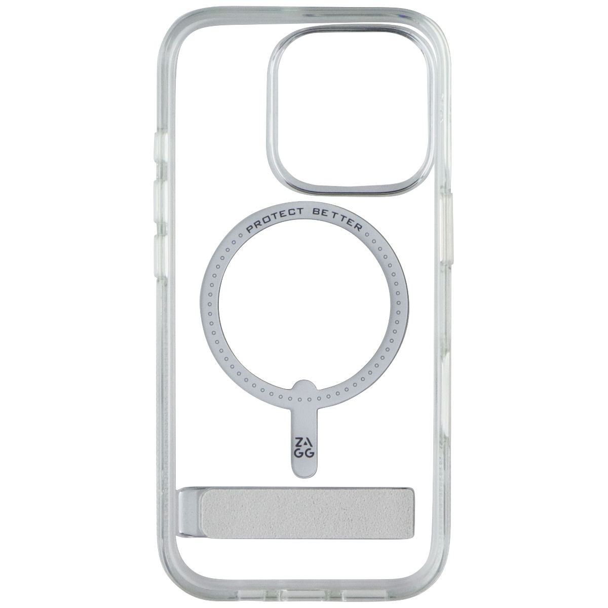 ZAGG Crystal Palace Snap Kickstand Case for MagSafe for iPhone 16 Pro - Clear Cell Phone - Cases, Covers & Skins Zagg - Simple Cell Bulk Wholesale Pricing - USA Seller