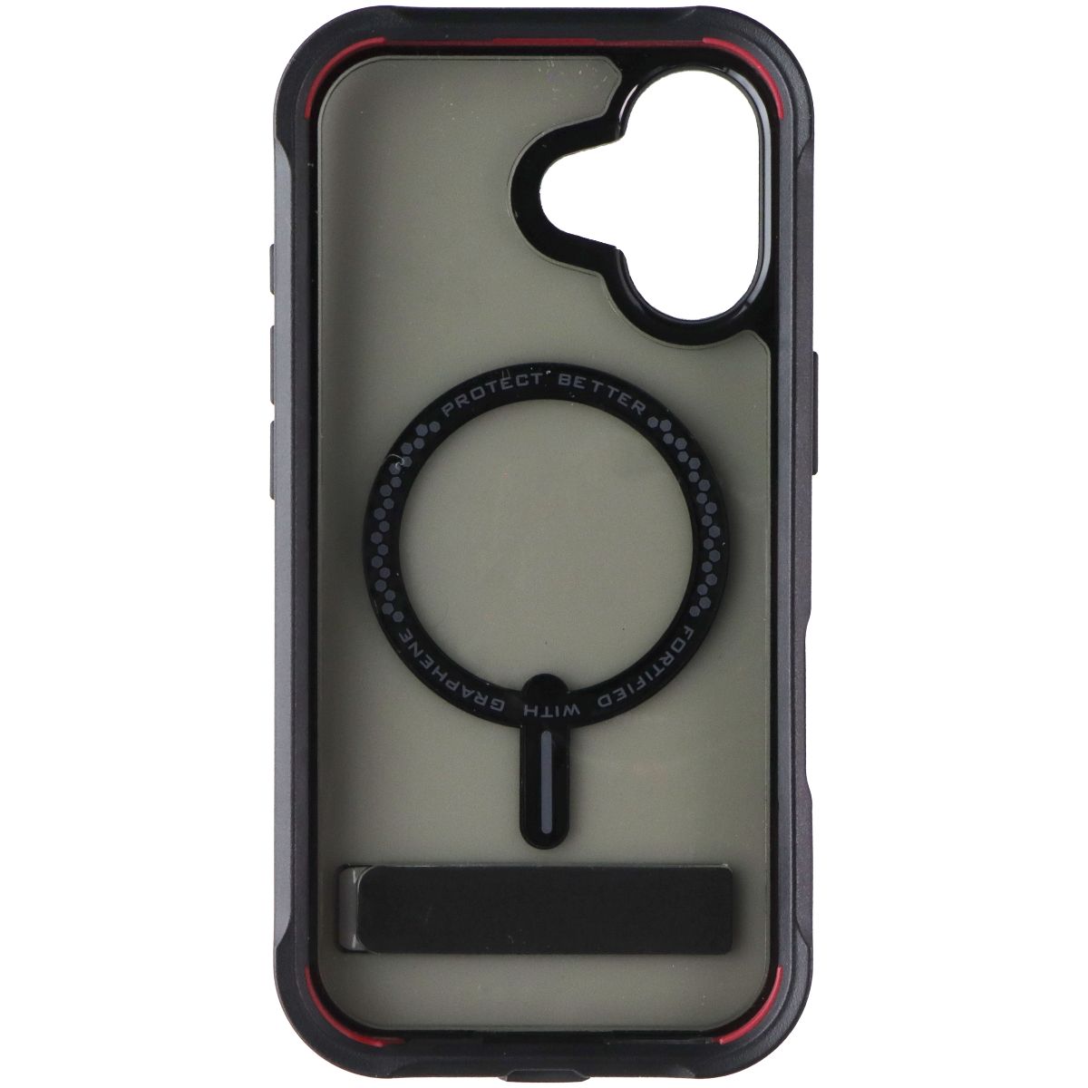 ZAGG Rainier Case with Kickstand for MagSafe for Apple iPhone 17 - Smoke