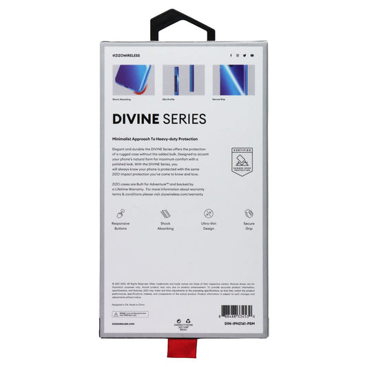 Zizo Divine Series Case for Apple iPhone 13 - Prism (Blue/Glitter) Cell Phone - Cases, Covers & Skins Zizo - Simple Cell Bulk Wholesale Pricing - USA Seller