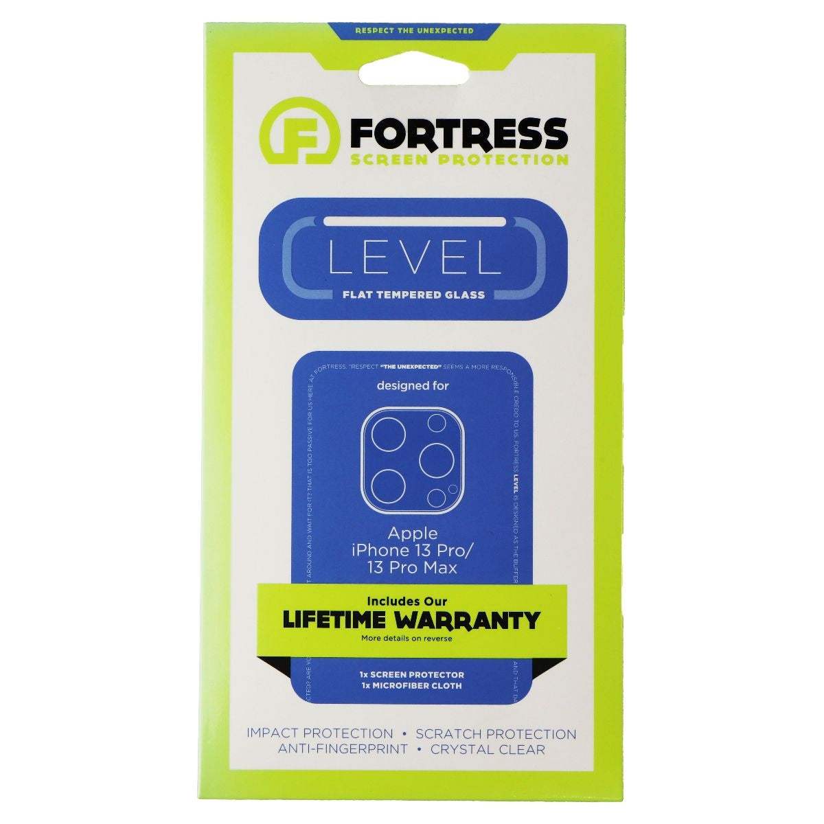 Fortress Tempered Glass Camera Lens Protector for Apple iPhone 13 Pro/13 Pro Max Cell Phone - Screen Protectors Fortress - Simple Cell Bulk Wholesale Pricing - USA Seller