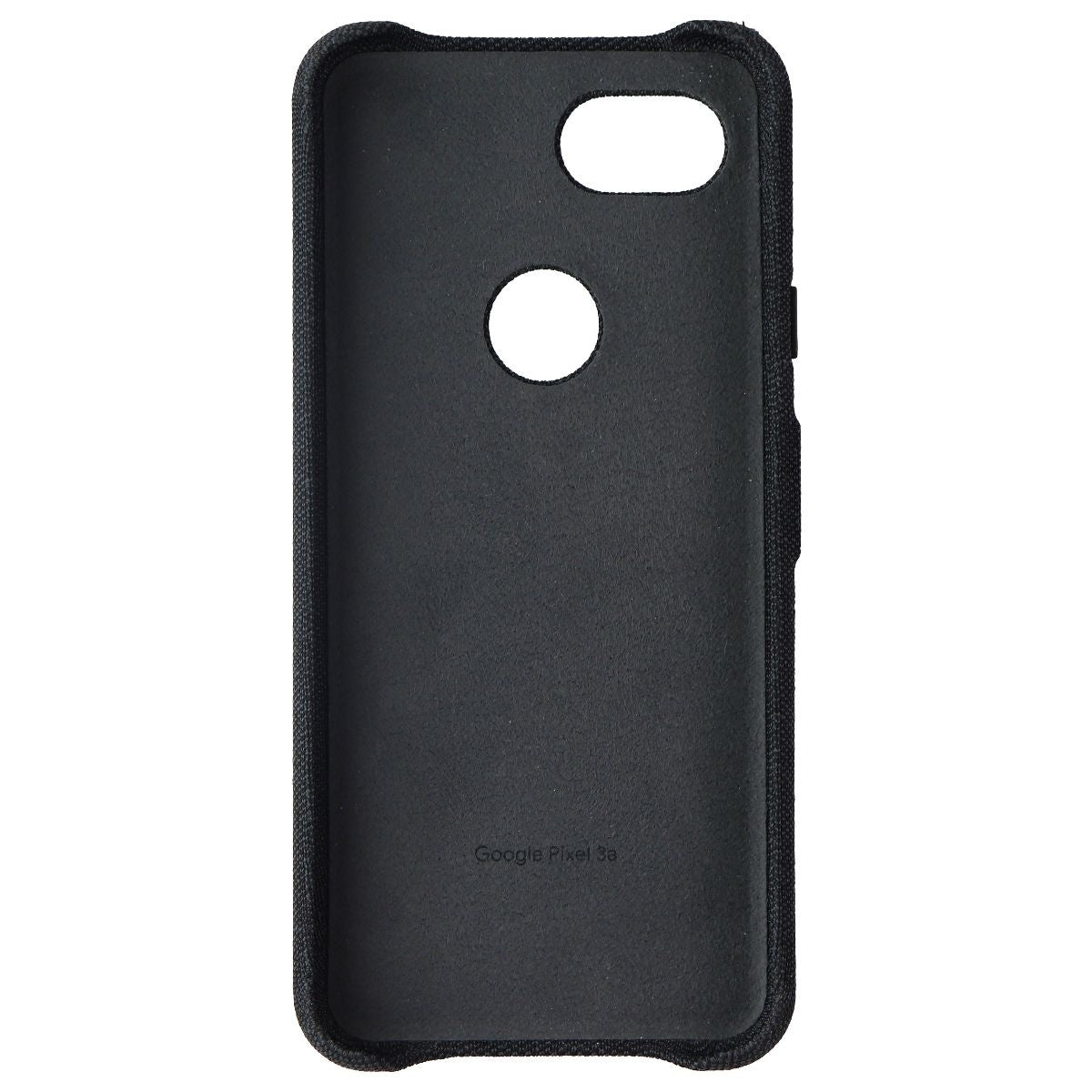 Google Official Fabic Case for Google Pixel 3a - Carbon Black GA00790 Cell Phone - Cases, Covers & Skins Google - Simple Cell Bulk Wholesale Pricing - USA Seller