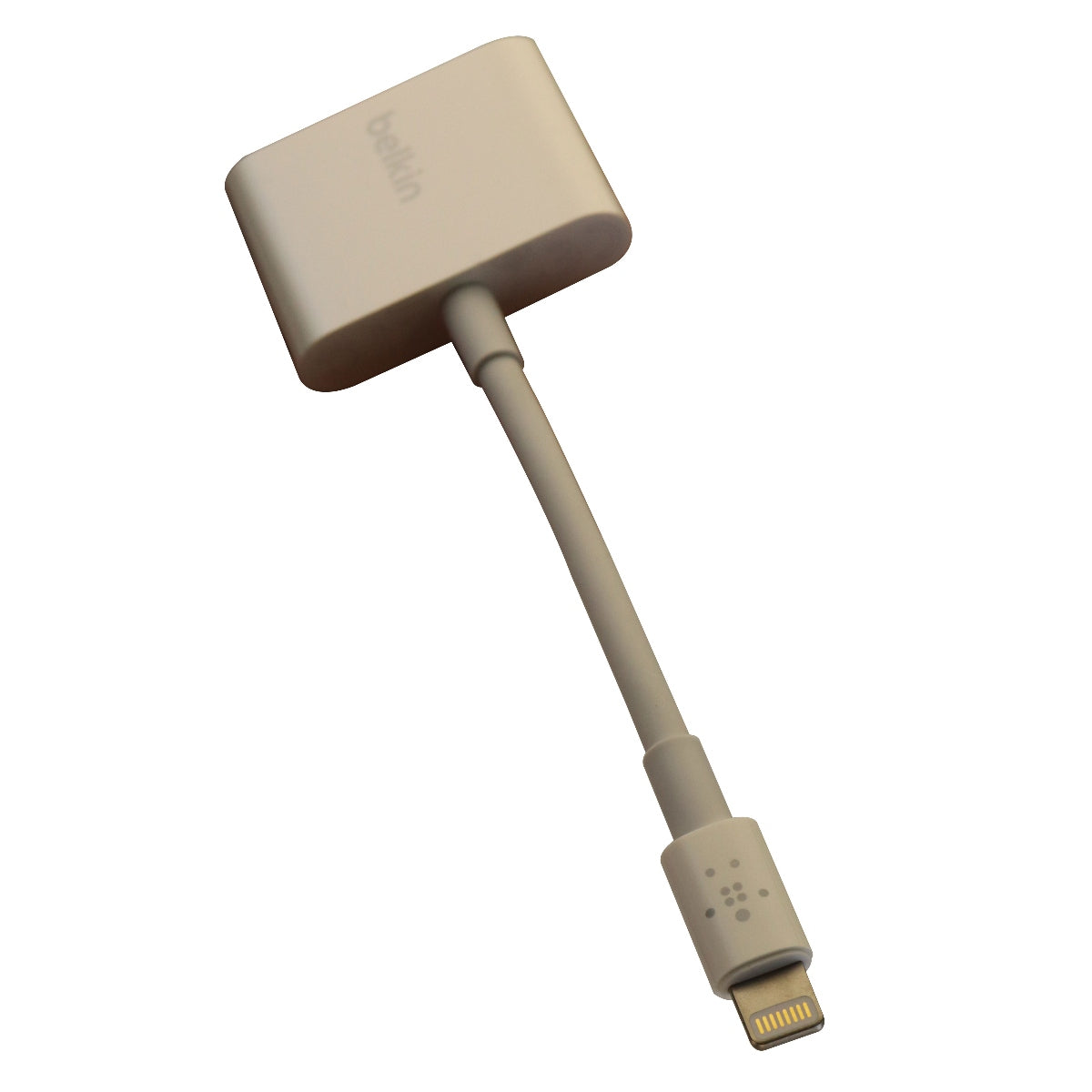 Belkin (F8J212btWHT) 3.5mm Audio & Charge Adapter for iPhones - White Cell Phone - Cables & Adapters Belkin - Simple Cell Bulk Wholesale Pricing - USA Seller
