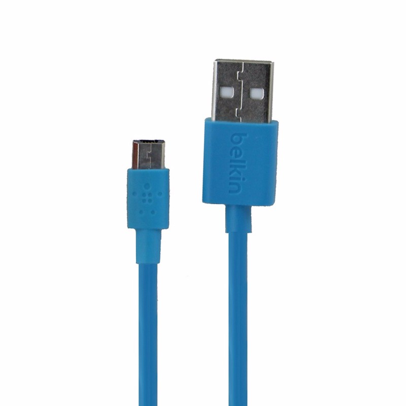 Belkin (F2CU012bt04 - BLU) 4Ft Charge/Sync Cable for Micro USB Devices - Blue Cell Phone - Cables & Adapters Belkin - Simple Cell Bulk Wholesale Pricing - USA Seller