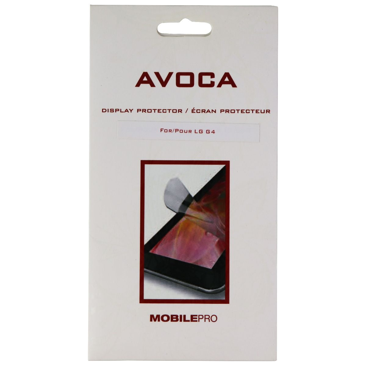 Avoca MobilePro Display Protector for LG G4 (2015) Smartphone - Clear Cell Phone - Screen Protectors Avoca - Simple Cell Bulk Wholesale Pricing - USA Seller