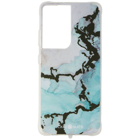Case-Mate Prints Series Hard Case for Samsung Galaxy S21 Ultra 5G - Ocean Marble Cell Phone - Cases, Covers & Skins Case-Mate - Simple Cell Bulk Wholesale Pricing - USA Seller