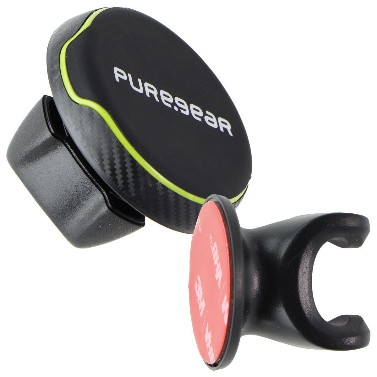 PureGear Magnetic Suction Cup Windshield & Dash Mount - Black (63301PG) Cell Phone - Mounts & Holders PureGear - Simple Cell Bulk Wholesale Pricing - USA Seller