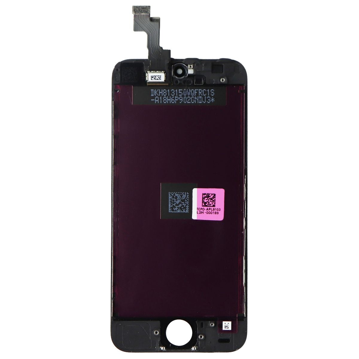 Repair Part - Full LCD Assembly for Apple iPhone 5 SE (1st Gen) - Black Cell Phone - Replacement Parts & Tools Unbranded - Simple Cell Bulk Wholesale Pricing - USA Seller