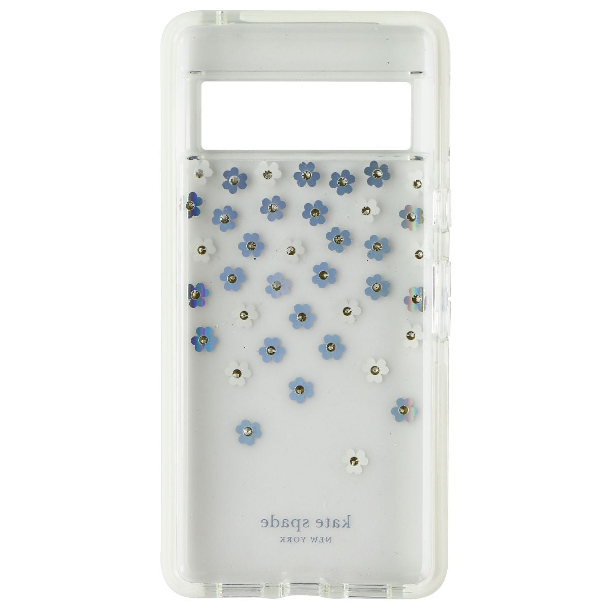 Kate Spade New York Defensive Hardshell Case for Pixel 7 - Scattered Flowers Cell Phone - Cases, Covers & Skins Kate Spade - Simple Cell Bulk Wholesale Pricing - USA Seller