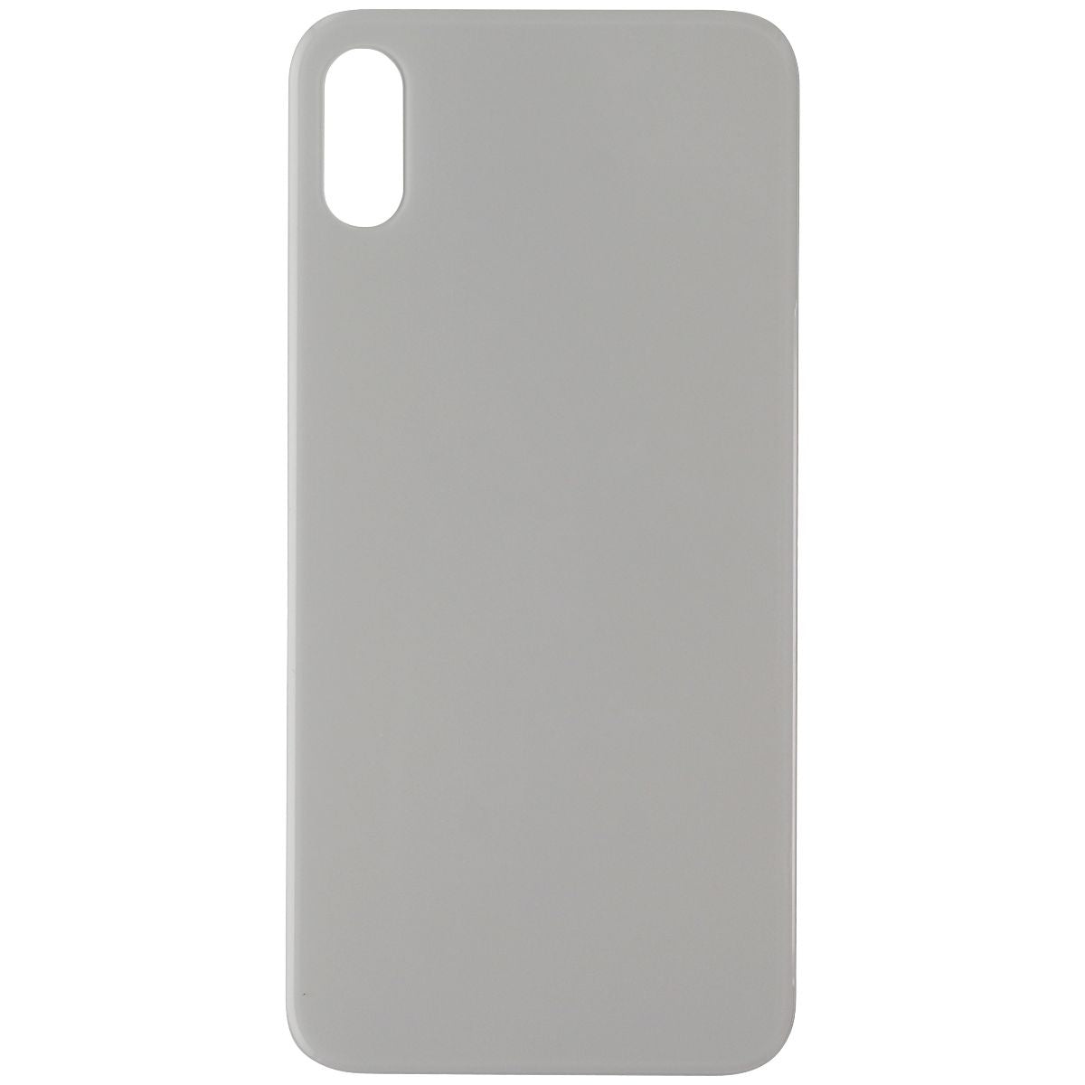 Repair Part - Back Glass Panel for Apple iPhone Xs - Silver (No Logo) Cell Phone - Replacement Parts & Tools Unbranded - Simple Cell Bulk Wholesale Pricing - USA Seller