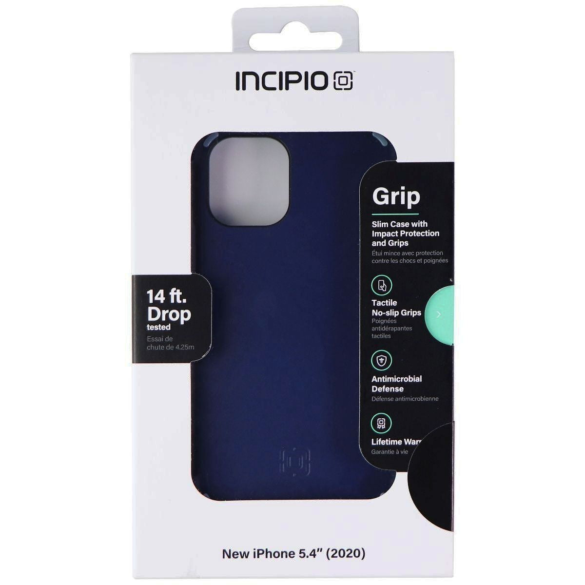 Incipio Grip Protective Case for Apple iPhone 12 Mini - Insignia Blue