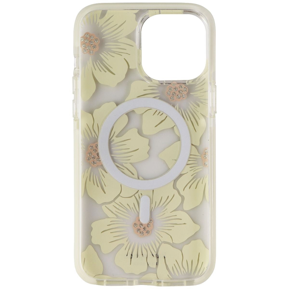 Kate Spade Hardshell Case for MagSafe for iPhone 13 Pro Max - Hollyhock Floral Cell Phone - Cases, Covers & Skins Kate Spade - Simple Cell Bulk Wholesale Pricing - USA Seller