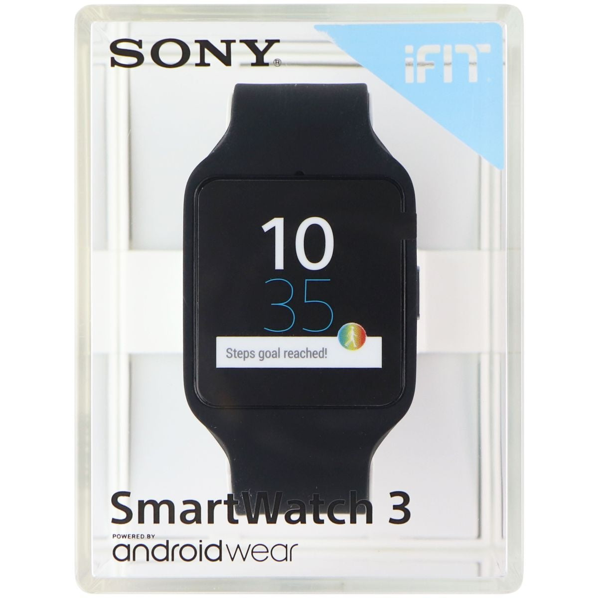 Sony SmartWatch 3, Waterproof GPS Powered by Android Wear - Black (SWR50) Smart Watches Sony - Simple Cell Bulk Wholesale Pricing - USA Seller