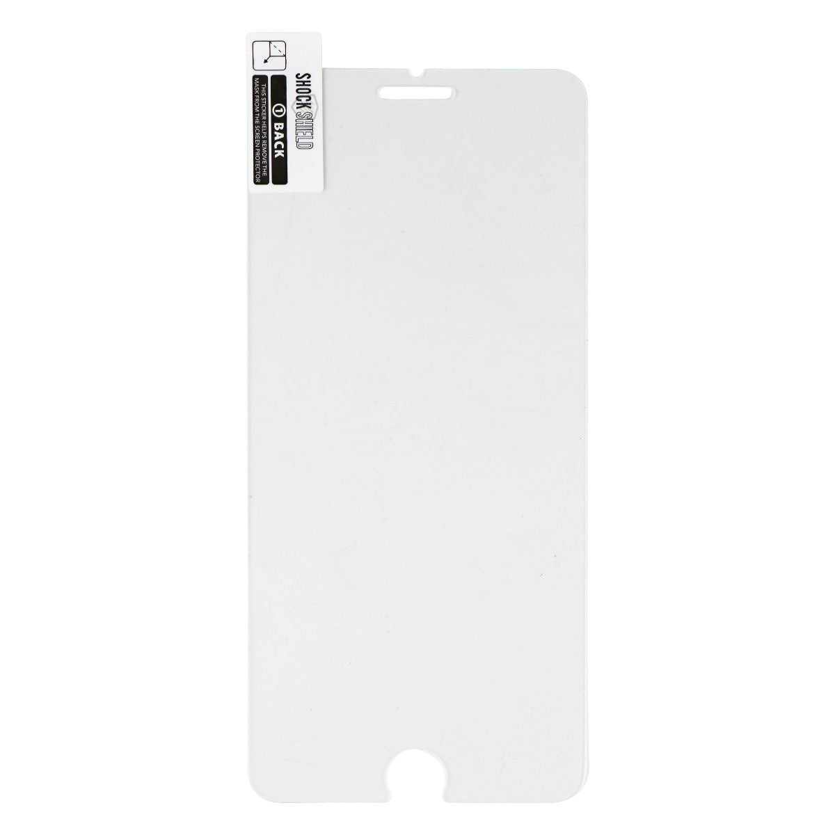 Shock Shield Tempered Glass for iPhone 8 Plus/7 Plus/6s Plus/6 Plus - Clear Cell Phone - Screen Protectors Shock Shield - Simple Cell Bulk Wholesale Pricing - USA Seller