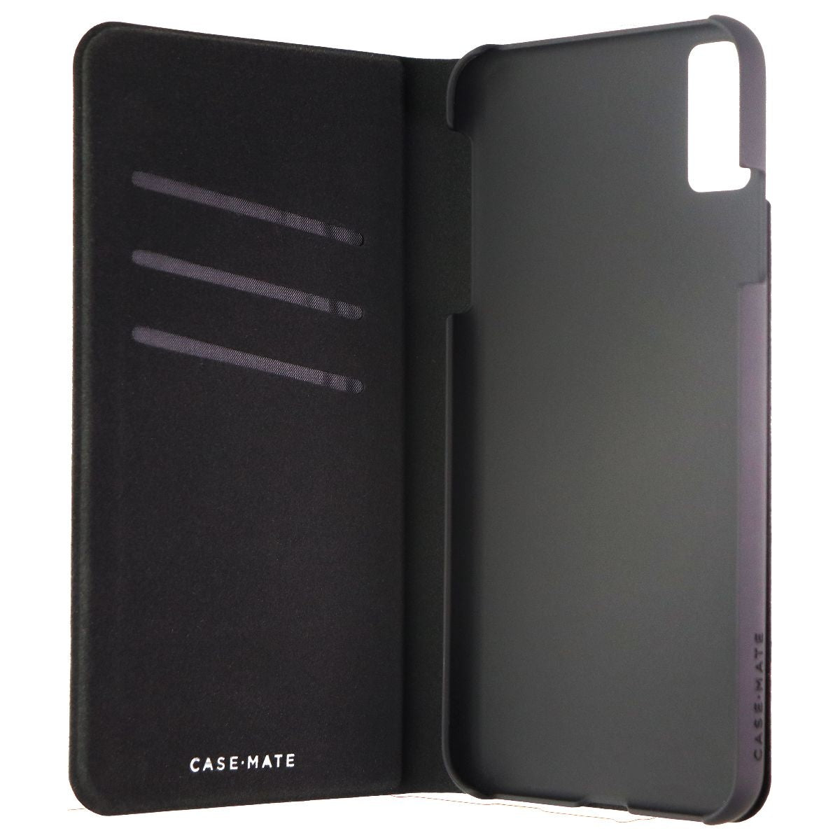 Case-Mate Barely There Hard Wallet Case for Apple iPhone Xs Max - Black Cell Phone - Cases, Covers & Skins Case-Mate - Simple Cell Bulk Wholesale Pricing - USA Seller