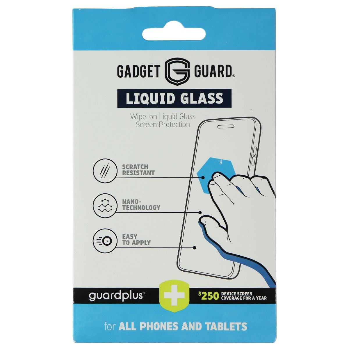 Gadget Guard Liquid Glass Series Screen Protector for All Phones / Tablets Cell Phone - Screen Protectors Gadget Guard - Simple Cell Bulk Wholesale Pricing - USA Seller