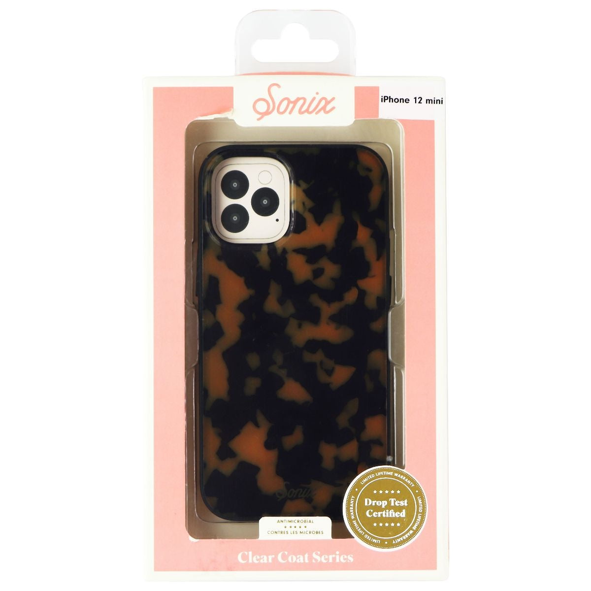 Sonix Clear Coat Series Case for Apple iPhone 12 Mini - Brown Tortoise Cell Phone - Cases, Covers & Skins Sonix - Simple Cell Bulk Wholesale Pricing - USA Seller