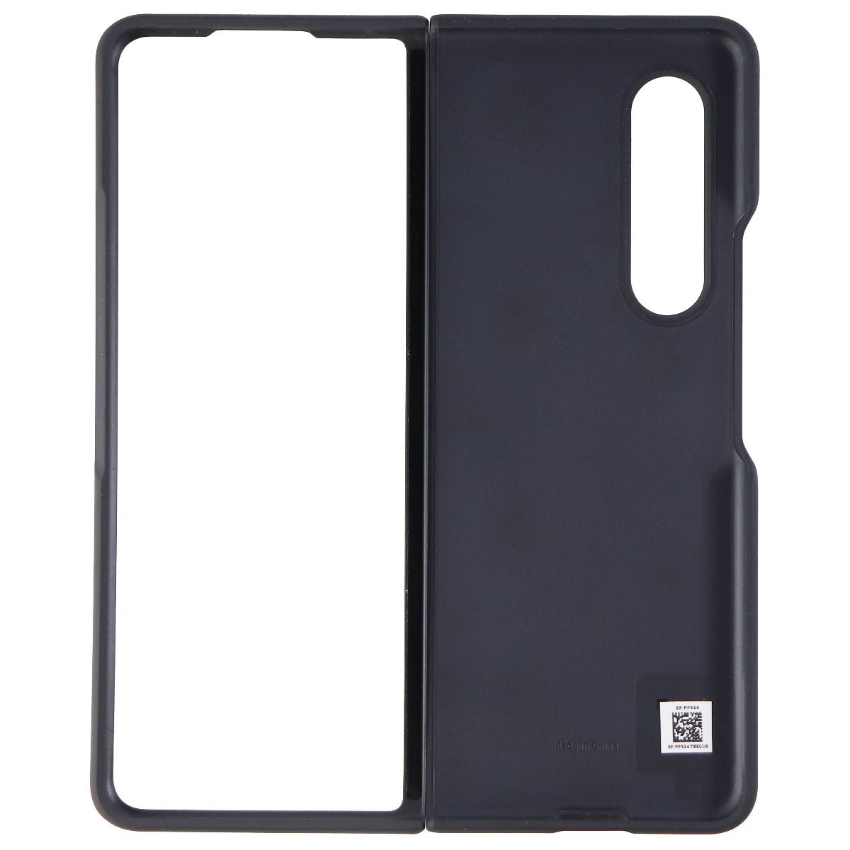 Samsung Silicone Cover for Samsung Galaxy Z Fold3 5G - Black Cell Phone - Cases, Covers & Skins Samsung - Simple Cell Bulk Wholesale Pricing - USA Seller