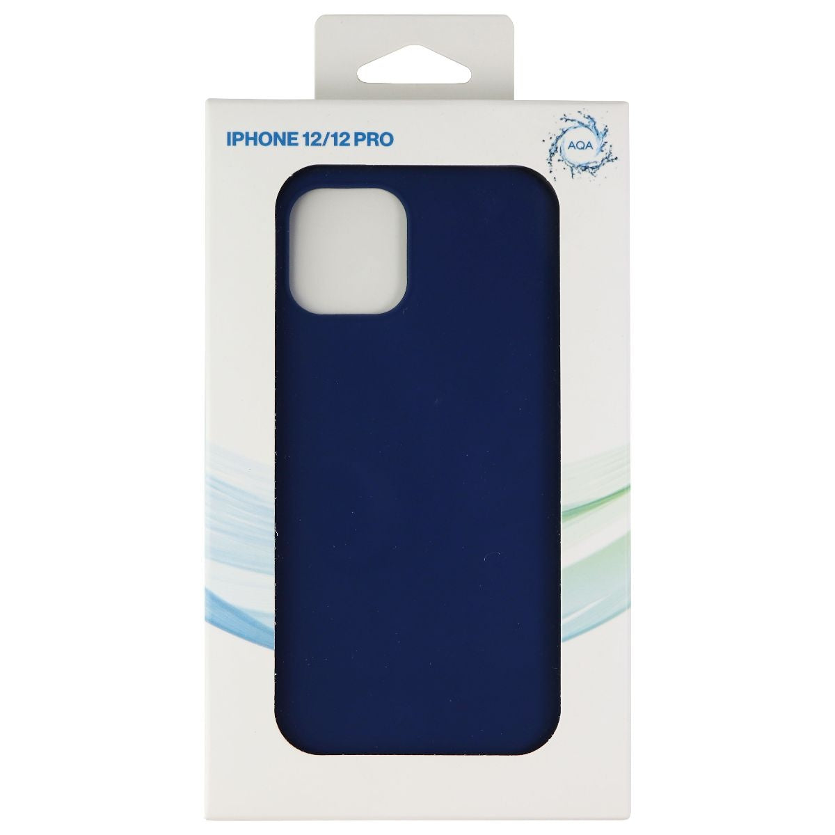 AQA Silicone Case for Apple iPhone 12 Pro / iPhone 12 Smartphones - Blue Cell Phone - Cases, Covers & Skins AQA - Simple Cell Bulk Wholesale Pricing - USA Seller