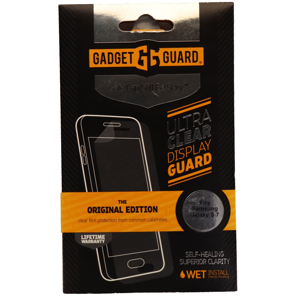 Gadget Guard Original Edition Screen Protector for Samsung Galaxy S7 - Clear Cell Phone - Screen Protectors Gadget Guard - Simple Cell Bulk Wholesale Pricing - USA Seller