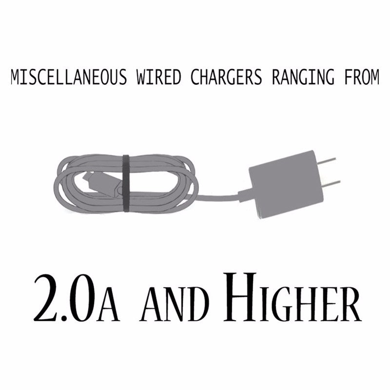 Miscellaneous Generic Corded Micro-USB Wall Charger 2.0A or Higher Output Cell Phone - Cables & Adapters Unbranded - Simple Cell Bulk Wholesale Pricing - USA Seller