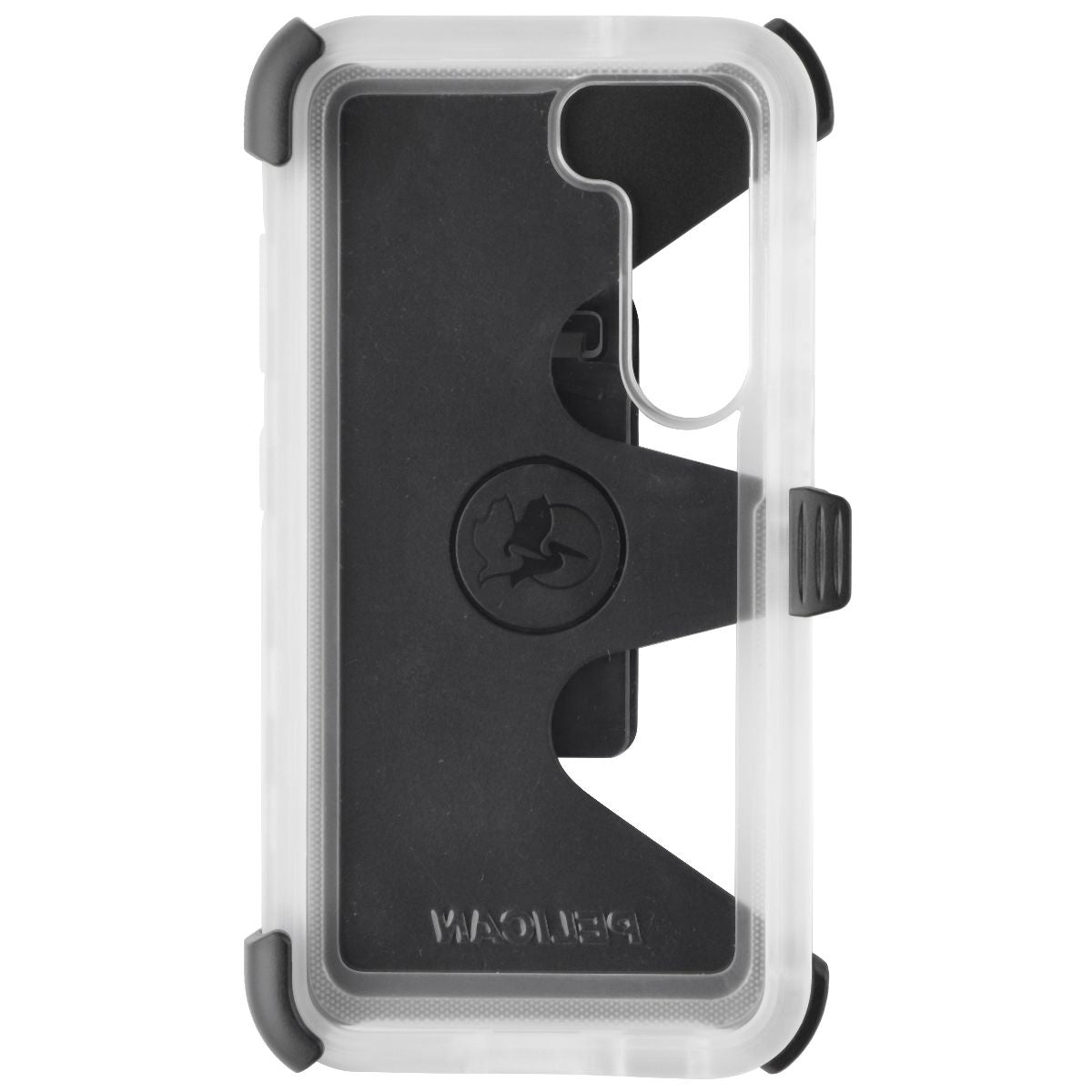 Pelican Voyager Series Case & Holster for Samsung Galaxy S23 - Clear/Black