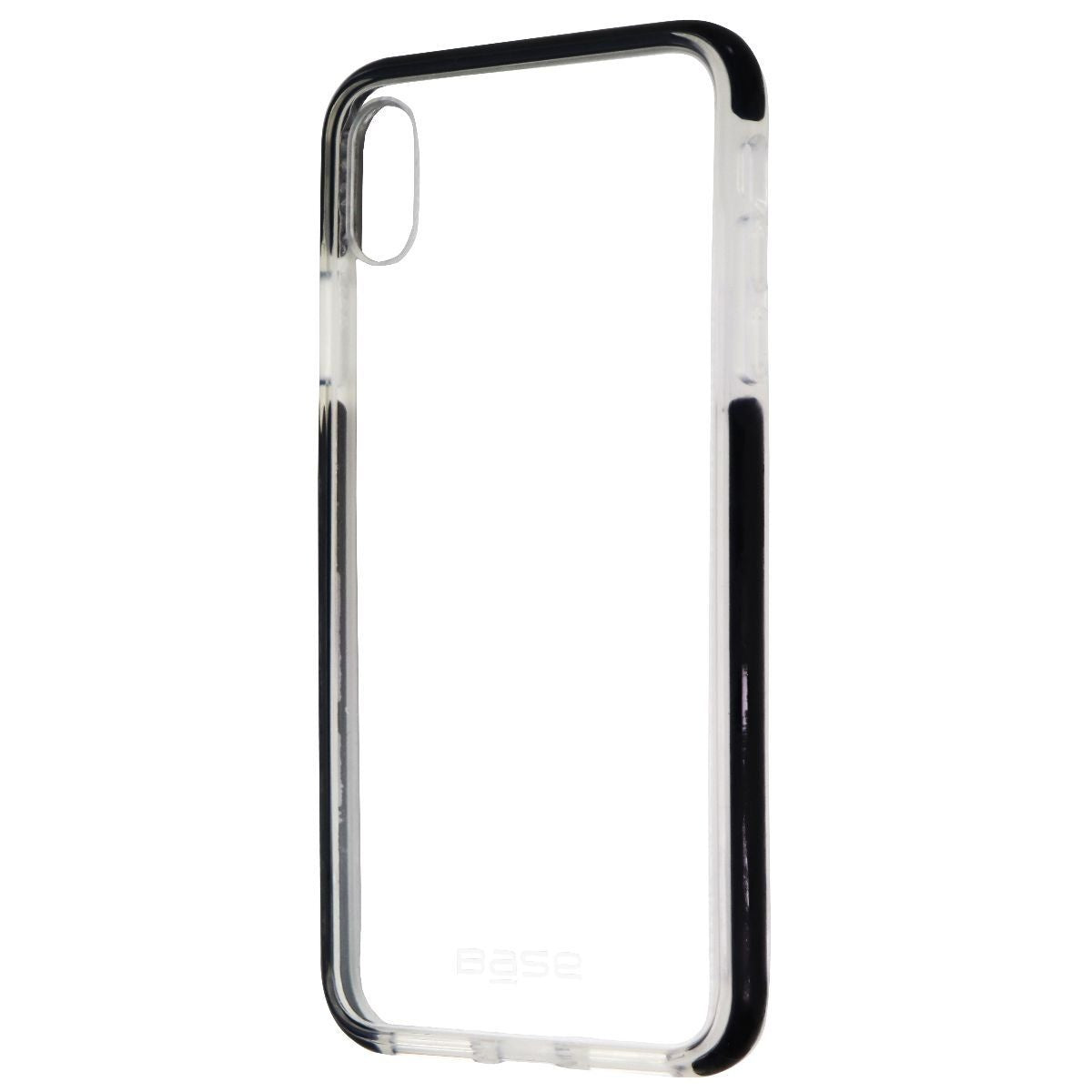 Base Borderline Dual Border Impact Protection For iPhone Xs/X - Clear/Black Cell Phone - Cases, Covers & Skins Base - Simple Cell Bulk Wholesale Pricing - USA Seller
