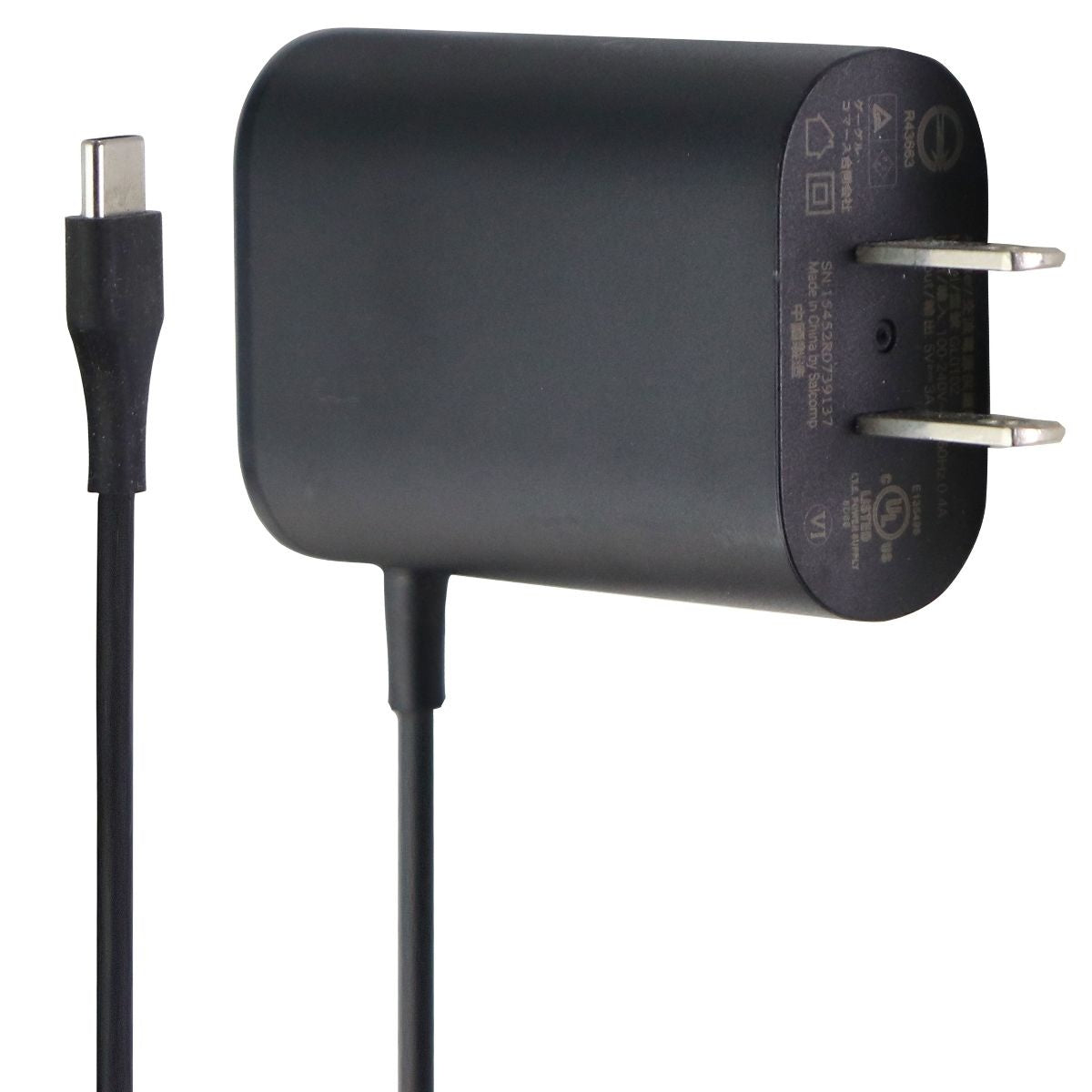 Universal Power Supply Model (GL0102) USB-C Connector 5V 3A - Black Cell Phone - Chargers & Cradles Unbranded - Simple Cell Bulk Wholesale Pricing - USA Seller