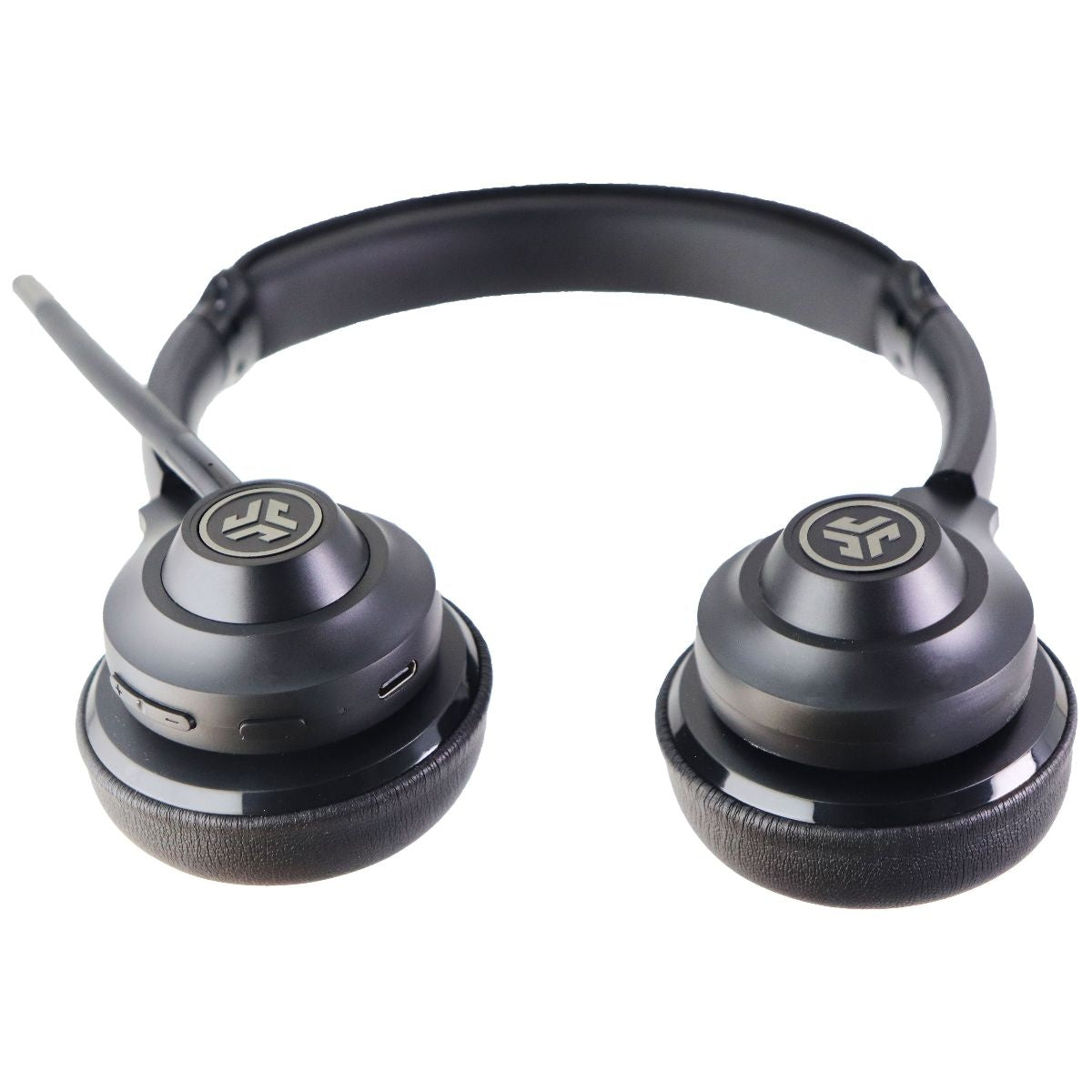 JLab Go Work Wireless On-Ear Bluetooth Headset with Microphone - Black Portable Audio - Headphones JLAB - Simple Cell Bulk Wholesale Pricing - USA Seller