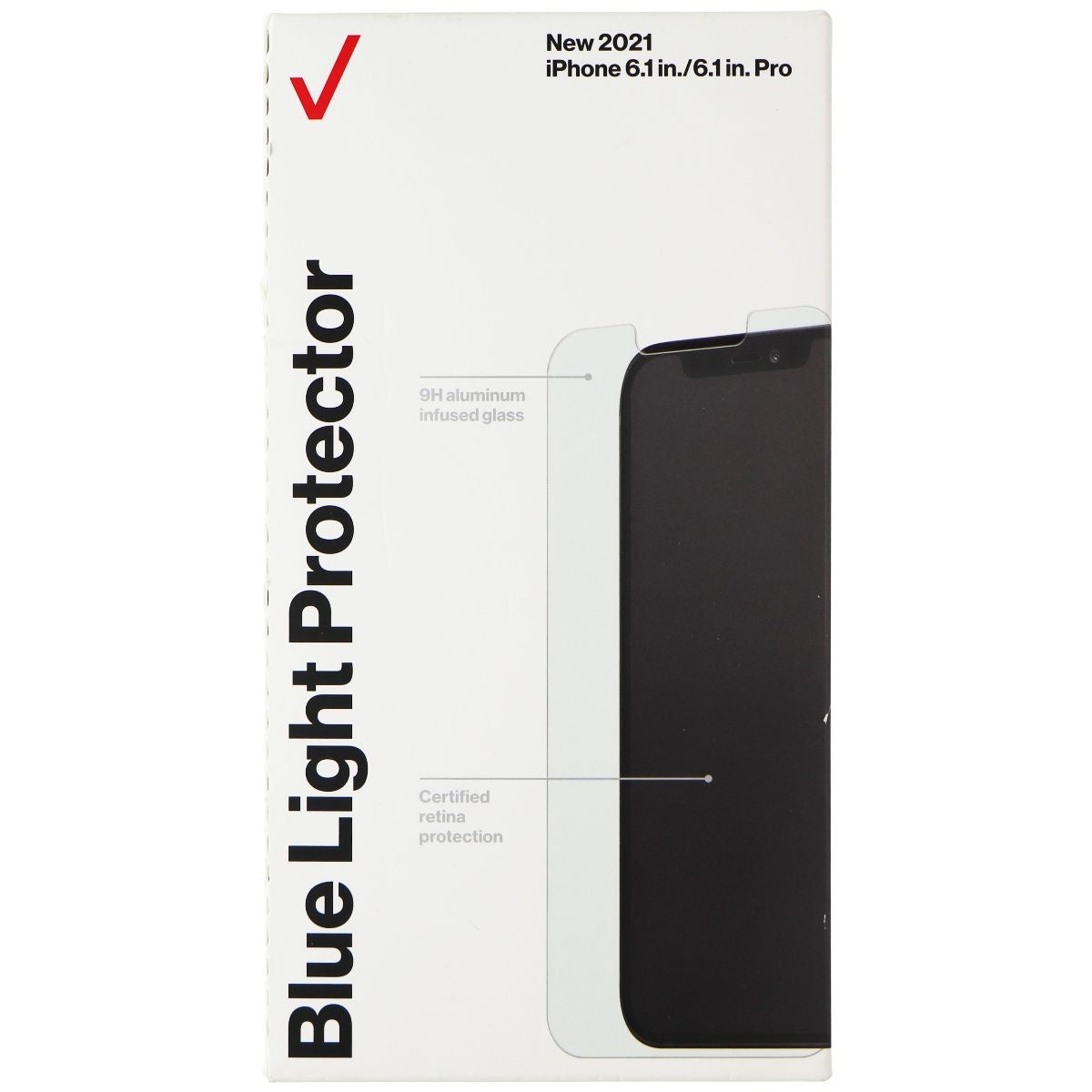 Verizon Blue Light Screen Protector for Apple iPhone 13 / iPhone 13 Pro Cell Phone - Screen Protectors Verizon - Simple Cell Bulk Wholesale Pricing - USA Seller