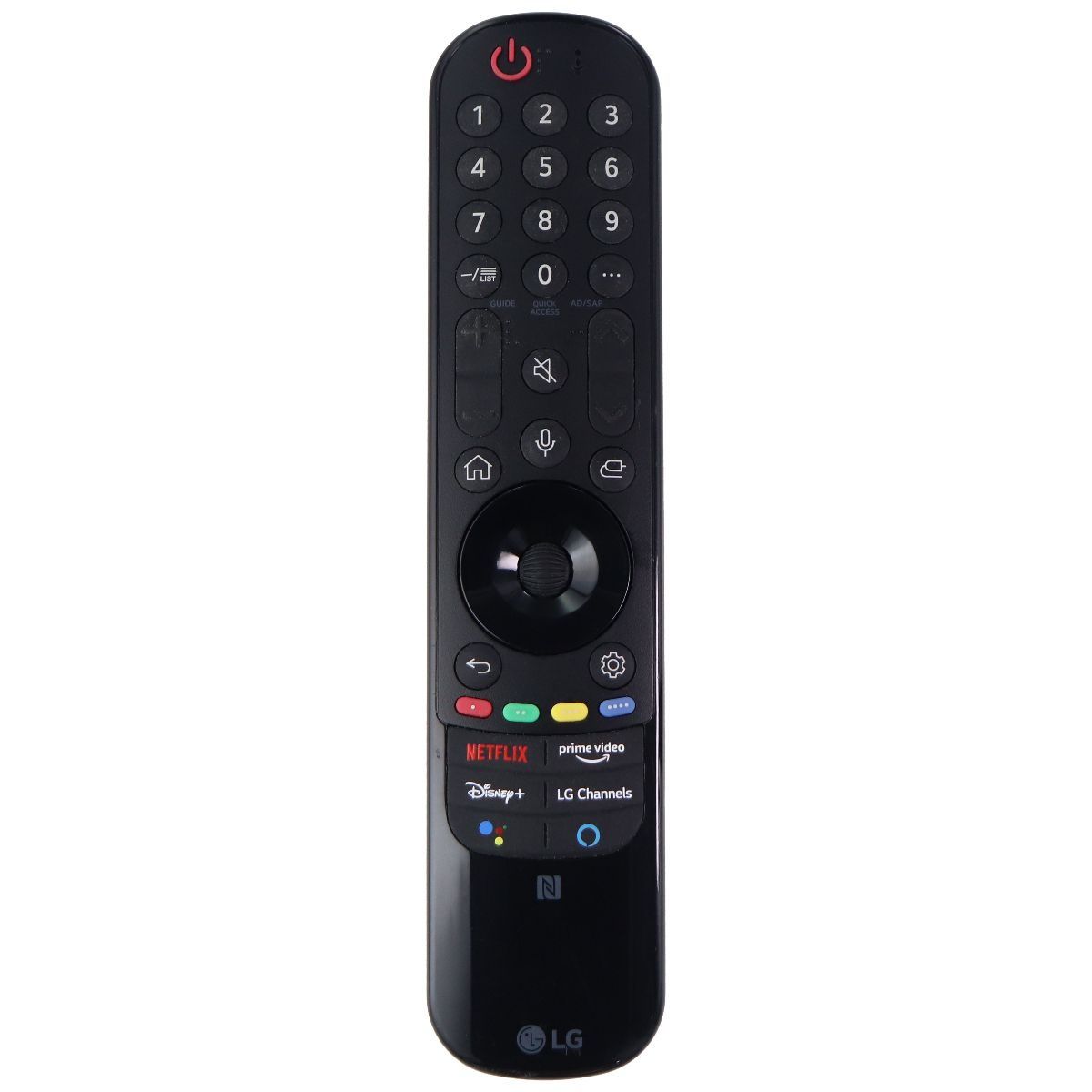 LG Remote Control (MR21GC) with Netflix/Prime/Disney/LG Keys - Black TV, Video & Audio Accessories - Remote Controls LG - Simple Cell Bulk Wholesale Pricing - USA Seller