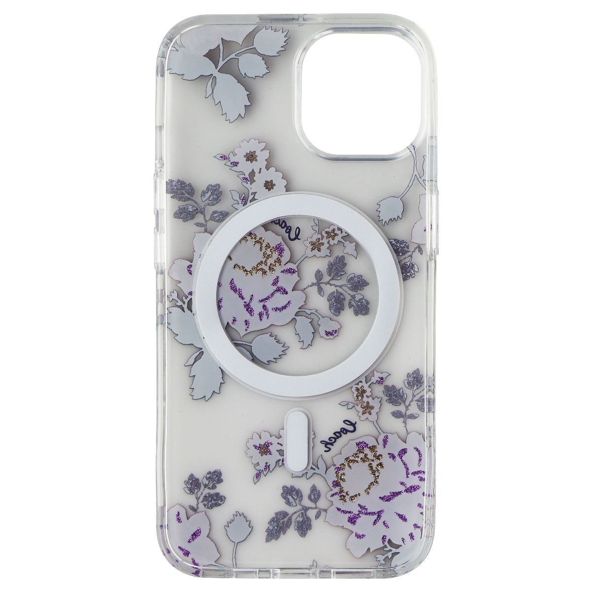 Coach Protective Case for MagSafe for iPhone 14 - Moody Floral/Purple/Clear Cell Phone - Cases, Covers & Skins Incipio - Simple Cell Bulk Wholesale Pricing - USA Seller