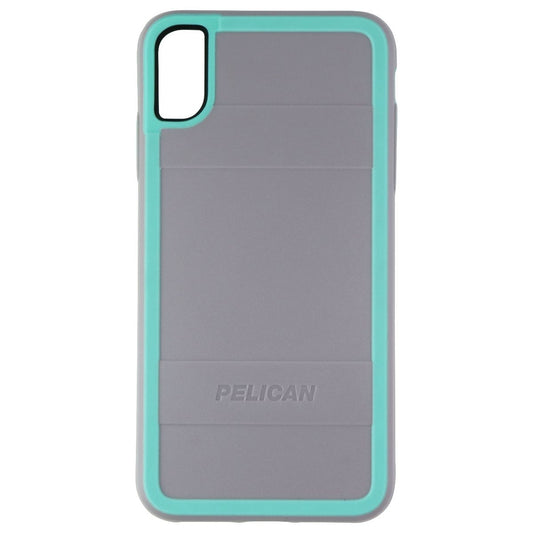 Pelican Protector Series Dual Layer Case for Apple iPhone Xs Max - Grey / Aqua Cell Phone - Cases, Covers & Skins Pelican - Simple Cell Bulk Wholesale Pricing - USA Seller