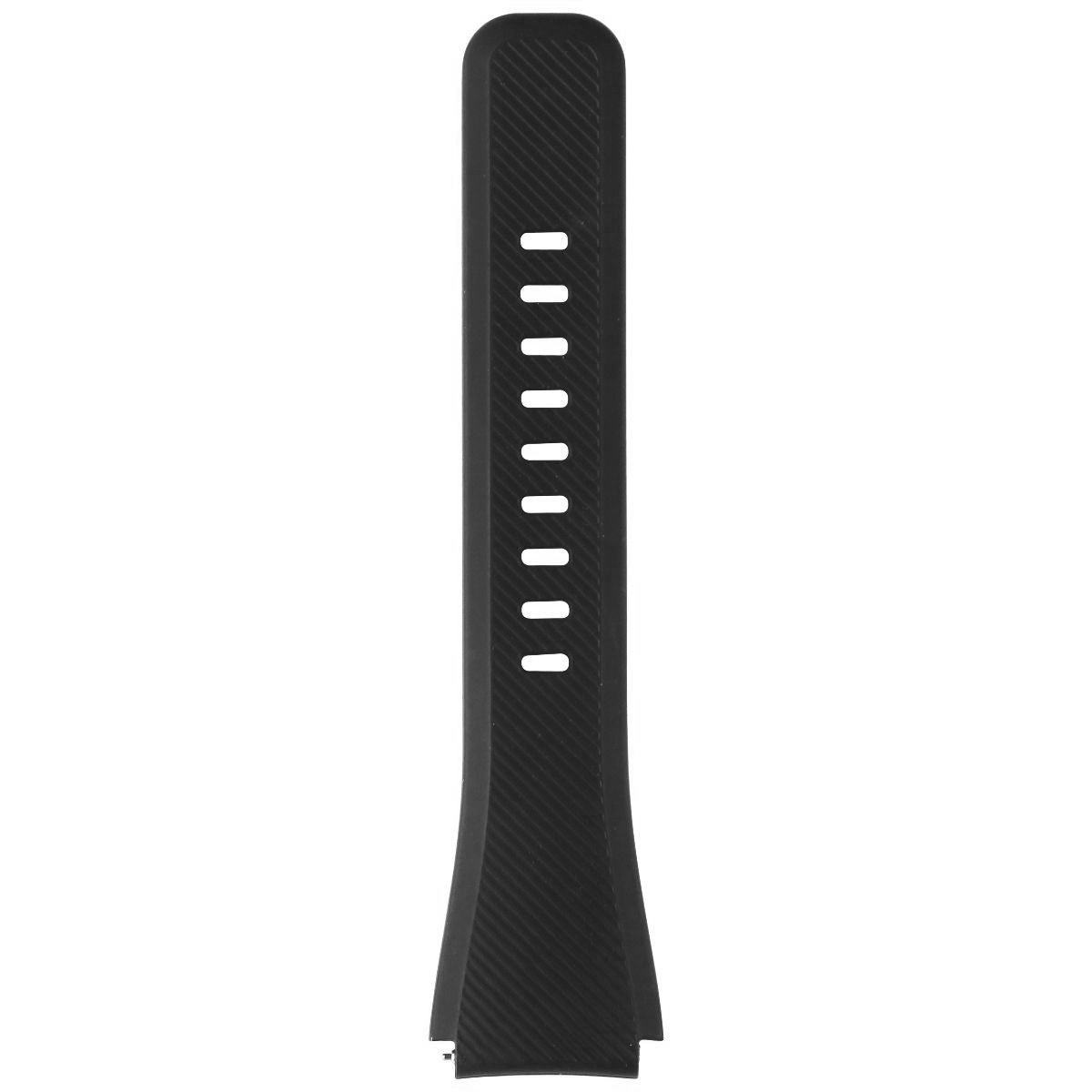 Samsung Gear S3 Silicone Replacement Band (22mm) Large - Black / Adjusting Side Smart Watch Accessories - Watch Bands Samsung - Simple Cell Bulk Wholesale Pricing - USA Seller